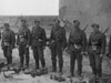 Soldiers being inspected.