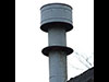 The two pipes could be the chimneys.