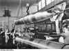 Inside the bunker, torpedoes would be transported by overhead railways around the building.