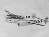 Photo reconnaissance Lightning that was stationed at RAF Mount Farm, USAAF Station 234of the 7th Photographic Group.