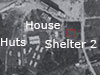 Huts used to billet soldiers.