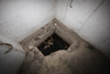 The manhole access to the basement.