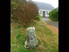 a French military bollard boundary stone.