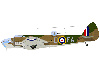 Camouflage and lettering on the side of an 236 Sqn RAF Blenheims.