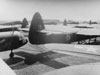 Horsa gliders lining up on he runway.