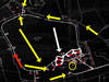 Plan white  arrow.