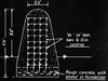 Cross section of a tank wall.