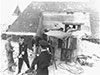 Senior Naval Officers leaving the comms bunker.