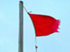 Danger flag.