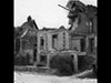 Damaged houses in Ver-sur-Mer.