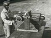 A French training rig for the gun..