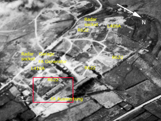 Wn349 Auderville la Roche, Luftwaffe station "Ammer".