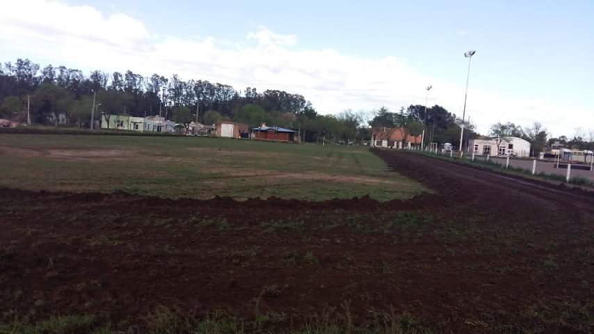 Se iniciaron los trabajos en la "Cancha de Verna"