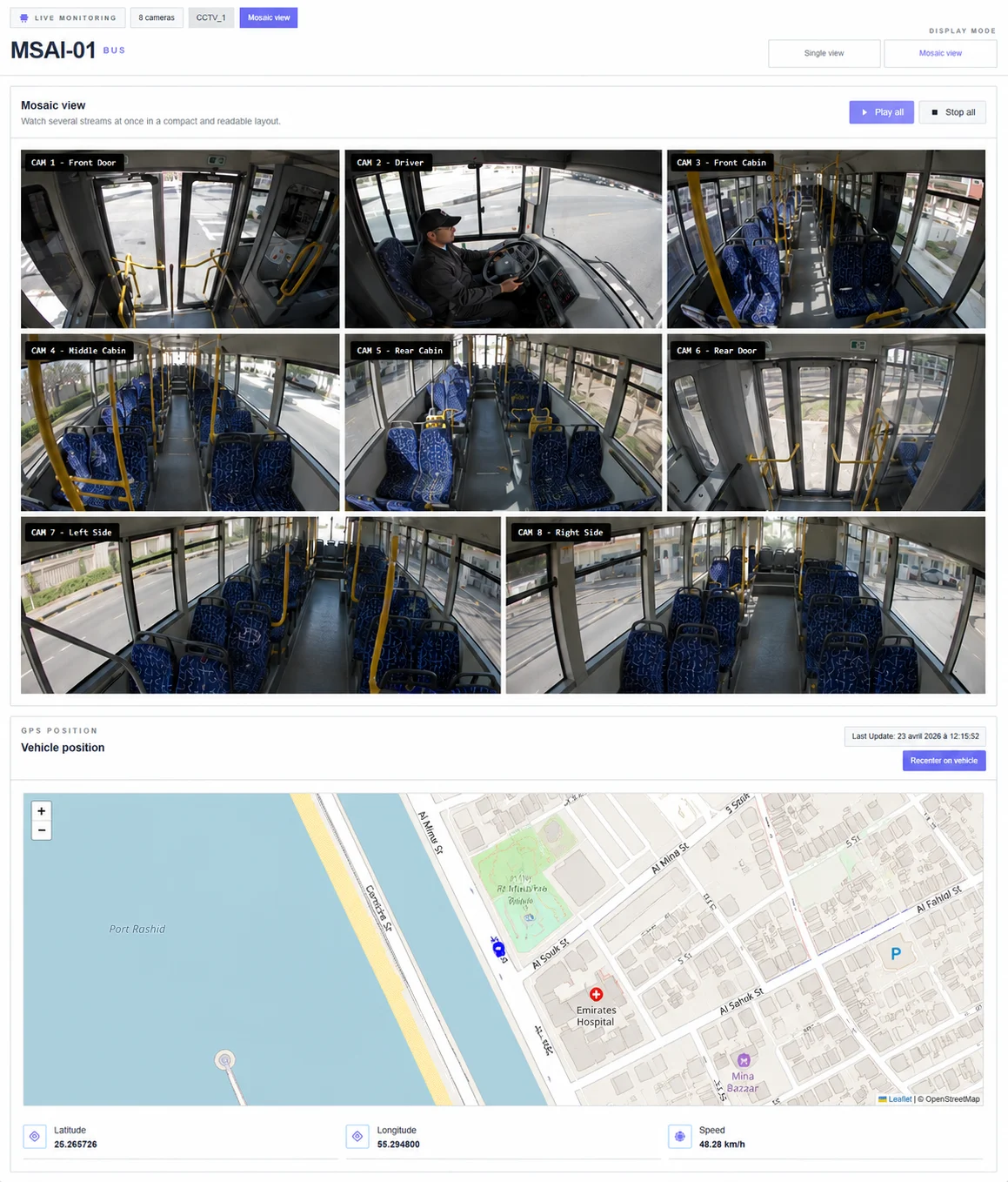 FleetVision™ - CCTV Management & Supervision 2