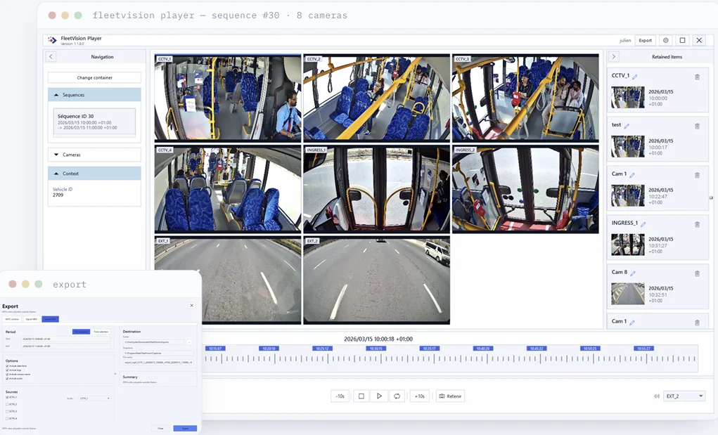 FleetVision™ – Gestion et supervision CCTV 1