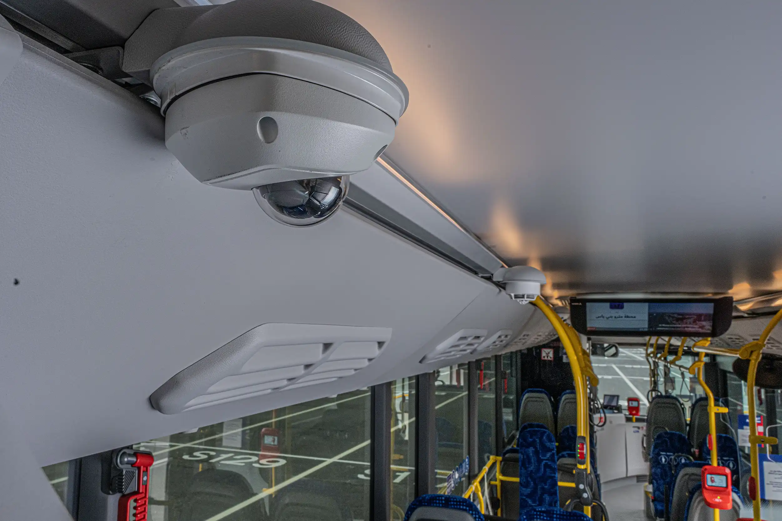 Video surveillance & Fare Evasion Detection security view