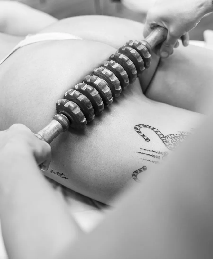 SESION MADEROTERAPIA