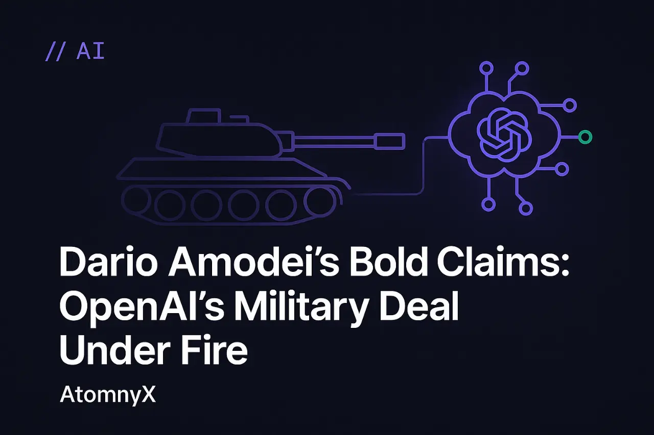Dario Amodei's Bold Claims: OpenAI's Military Deal Under Fire