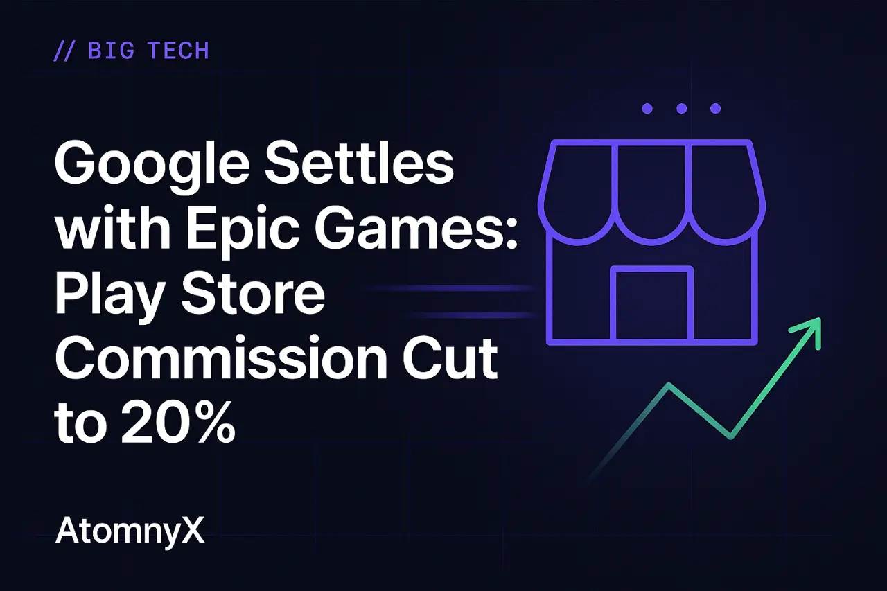 Google Settles with Epic Games: Play Store Commission Cut to 20%