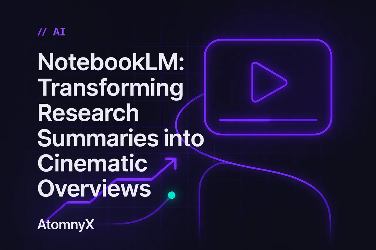 NotebookLM: Transforming Research Summaries into Cinematic Overviews