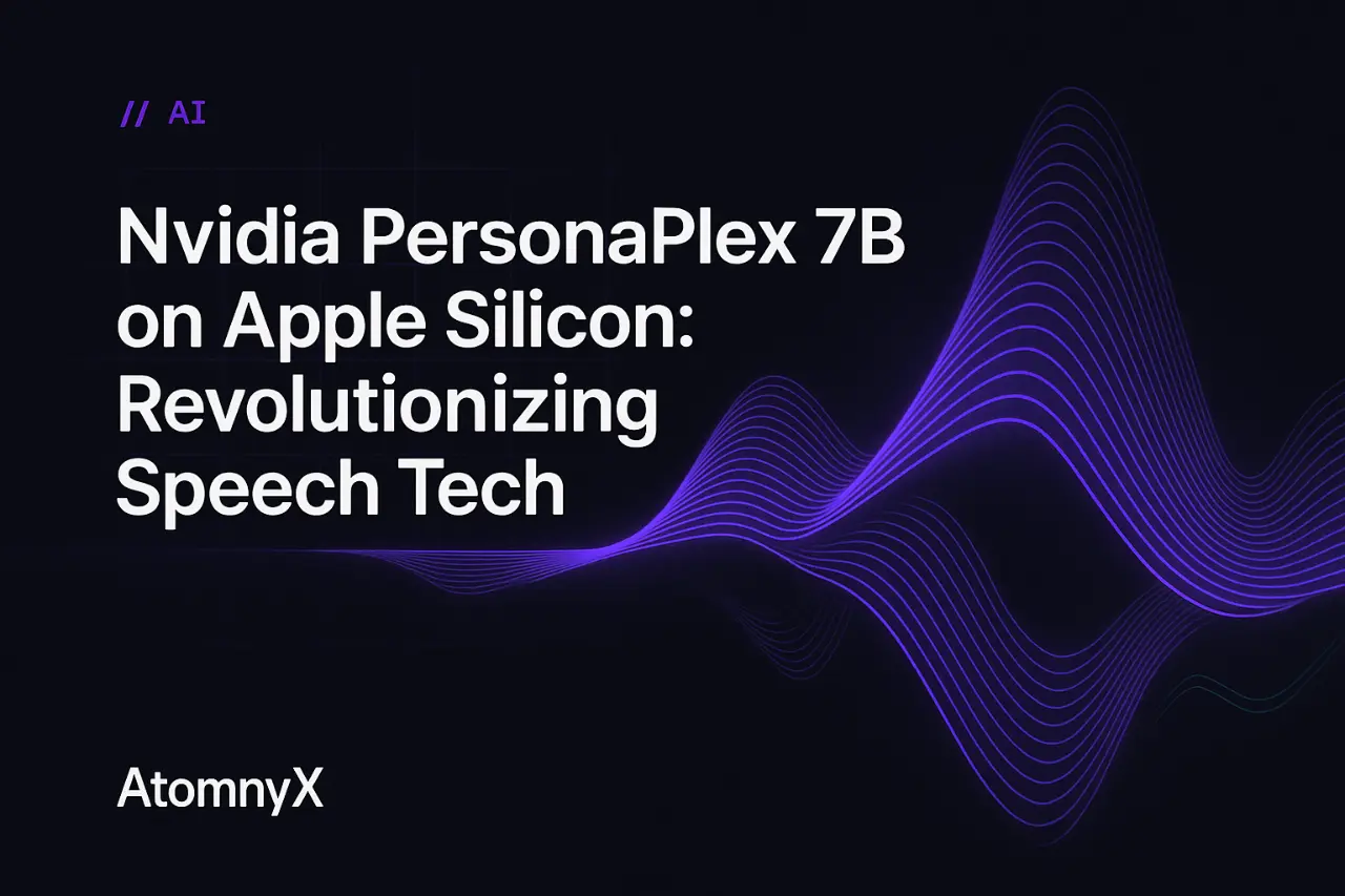 Nvidia PersonaPlex 7B on Apple Silicon: Revolutionizing Speech Tech