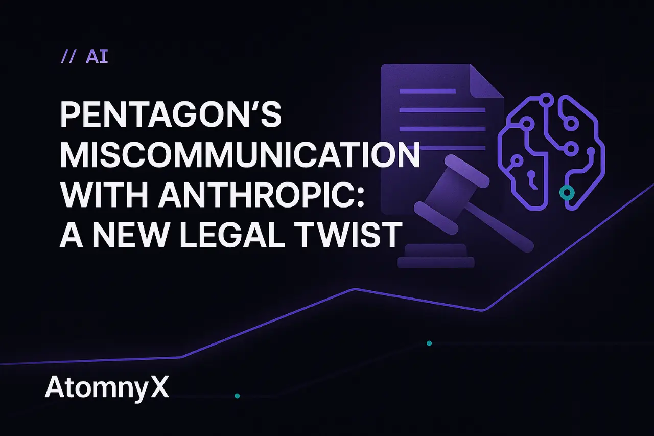 Pentagon's Miscommunication with Anthropic: A New Legal Twist