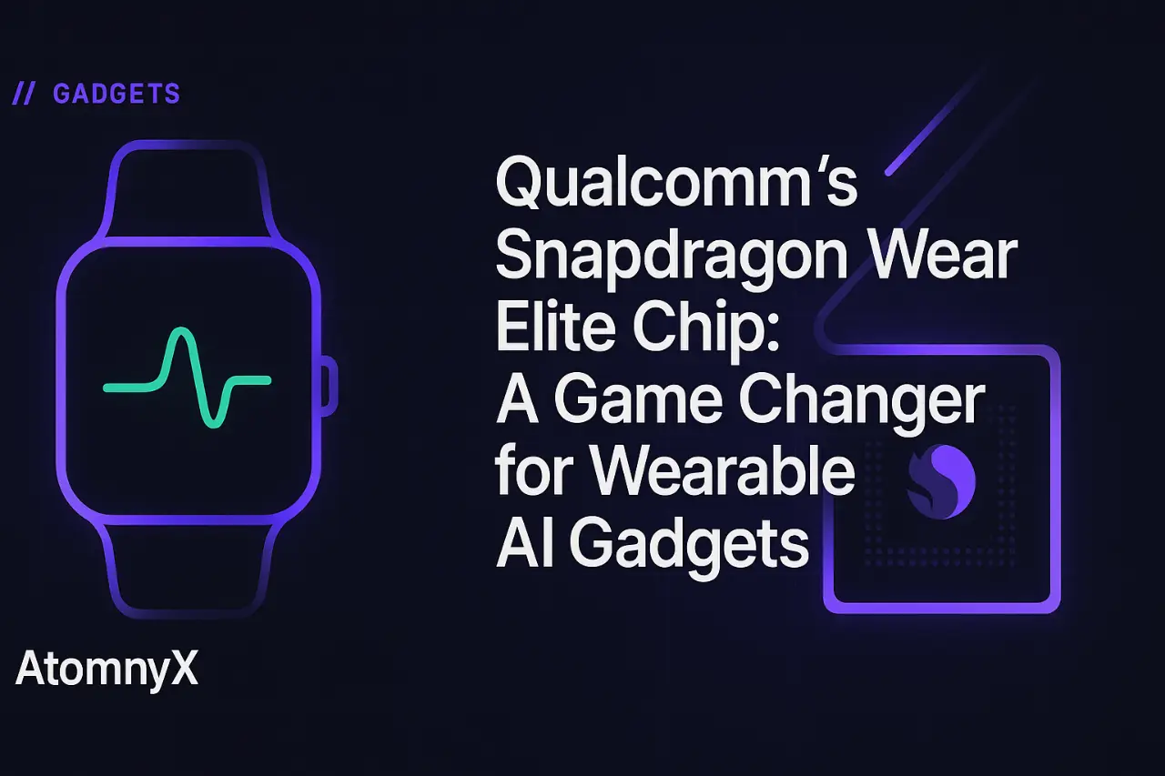 Qualcomm's Snapdragon Wear Elite Chip: A Game Changer for Wearable AI Gadgets