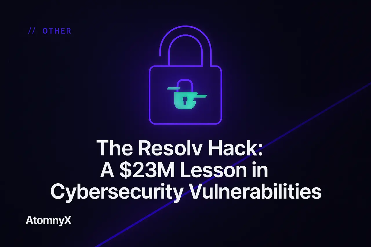 The Resolv Hack: A $23M Lesson in Cybersecurity Vulnerabilities