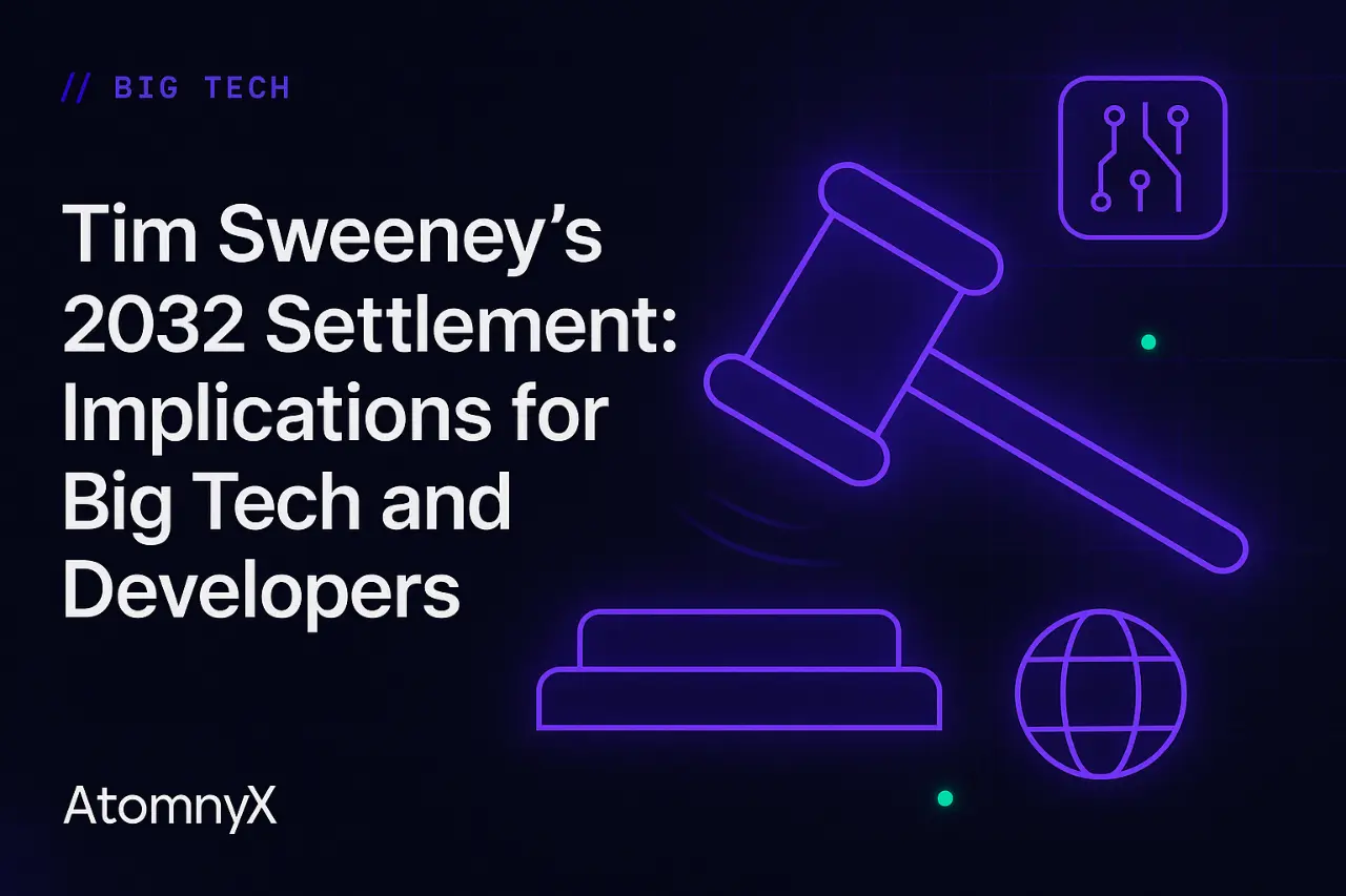 Tim Sweeney's 2032 Settlement: Implications for Big Tech and Developers
