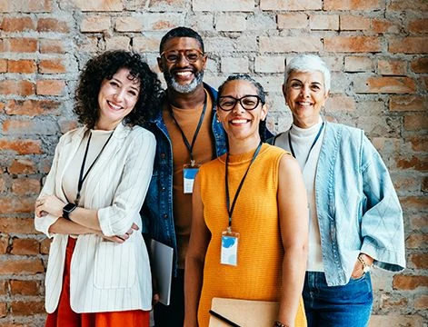 Group of employees