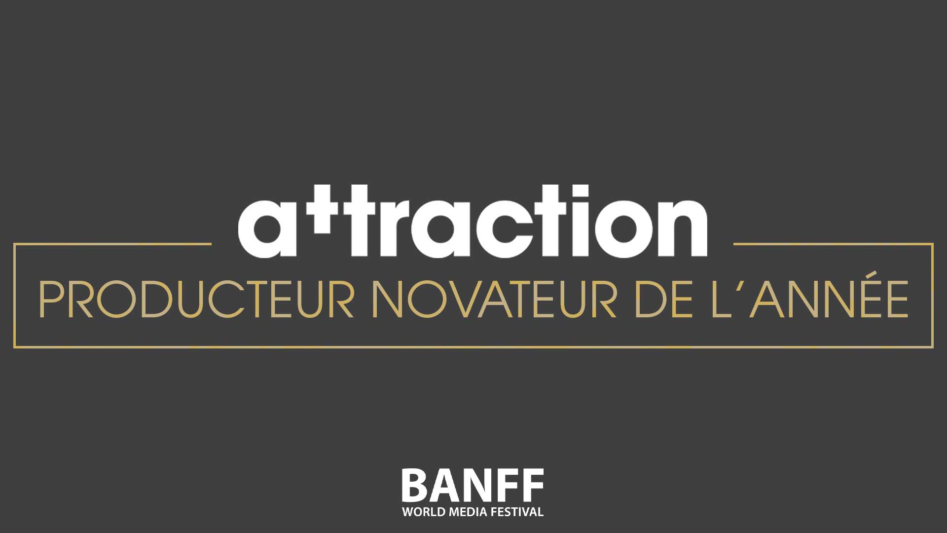 Attraction nommé Producteur de l’année au Canada