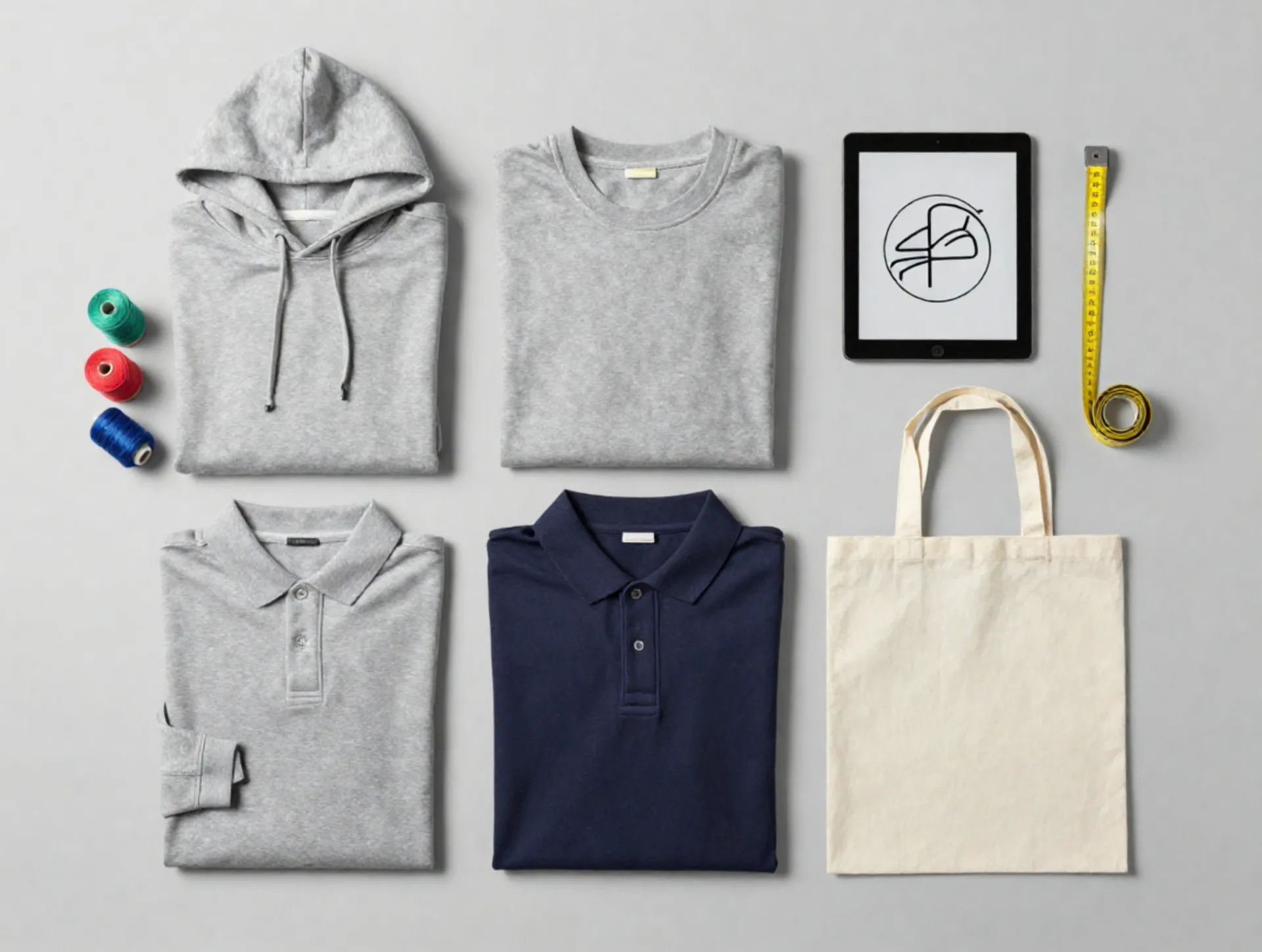 Flat-lay Apparel Branding Mockup.webp