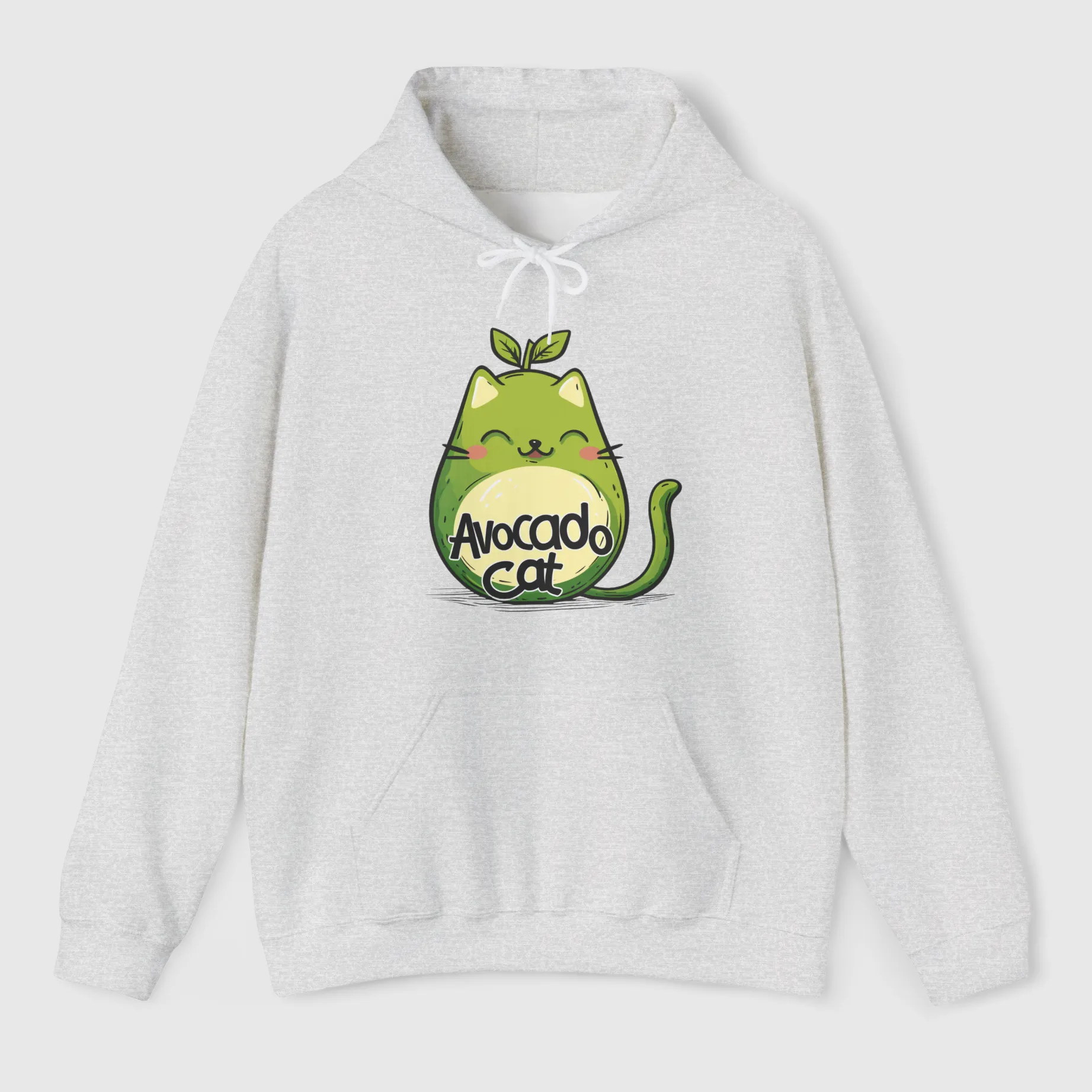 Avocado Cat Lover Hoodie