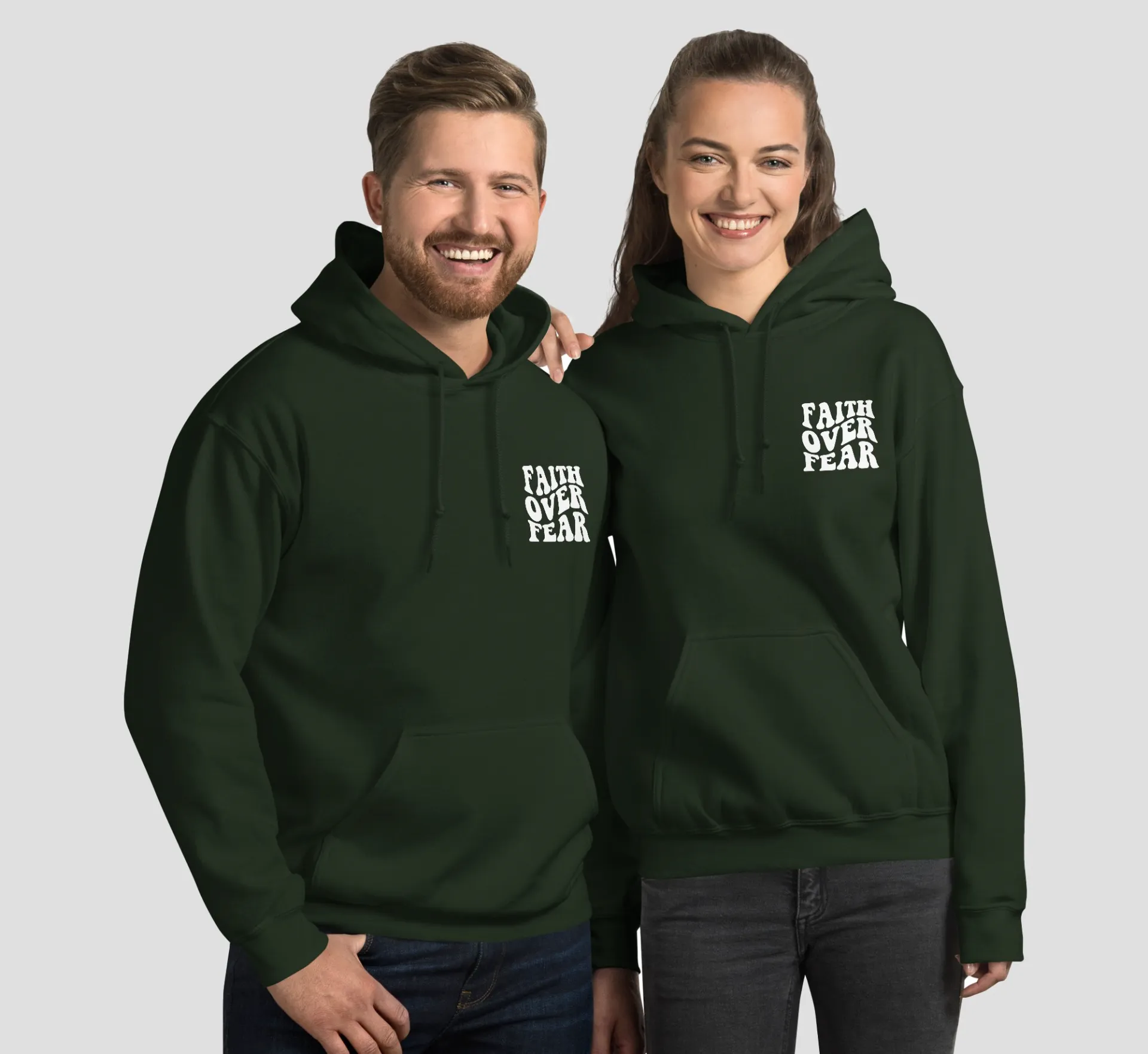 Faith over Fear Sweatshirt - alternate