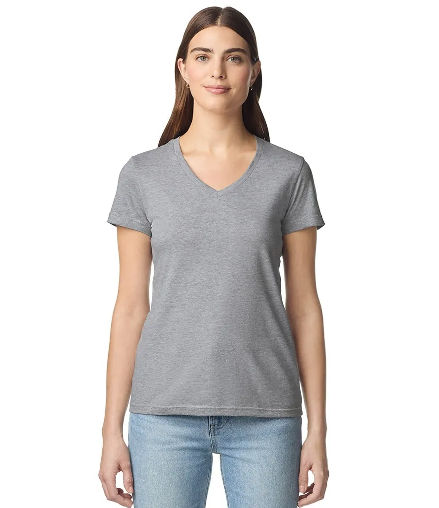 Gildan Ladies SoftStyle® V Neck T-Shirt