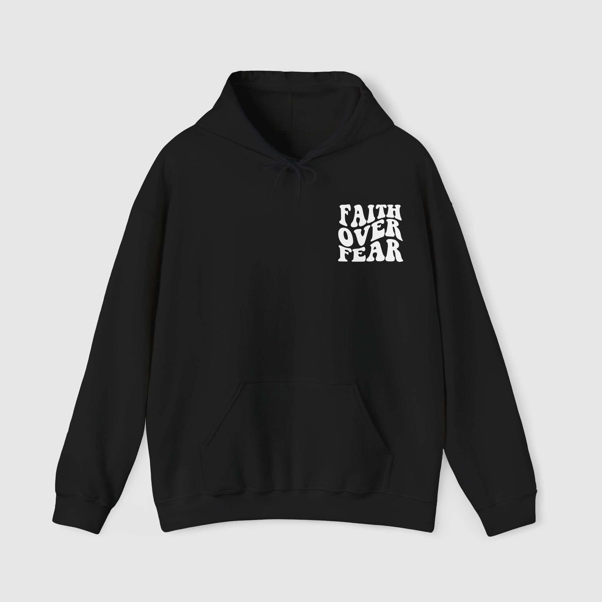 Faith over Fear Hoodie view 2