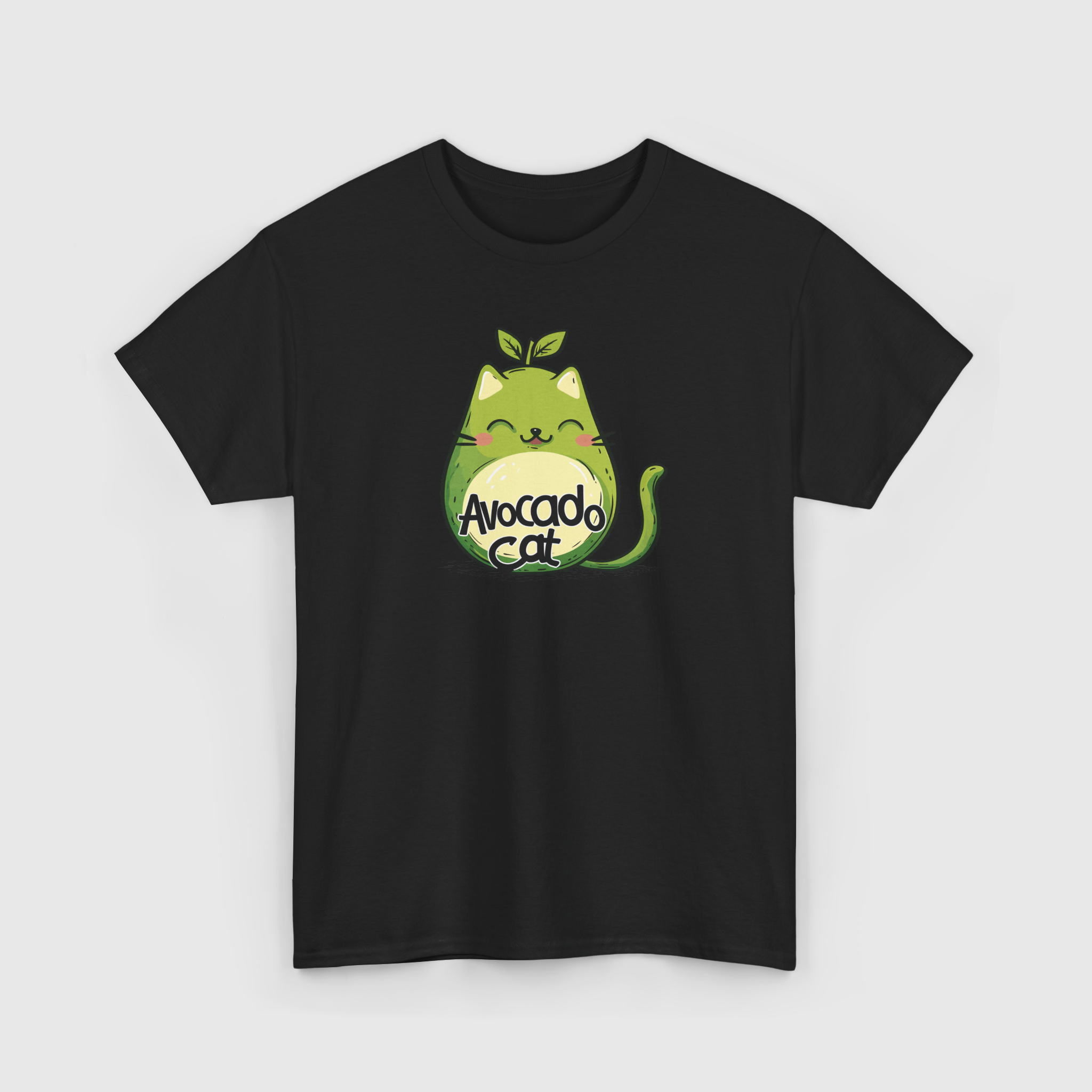 Avocado Cat Lover T-Shirt view 1