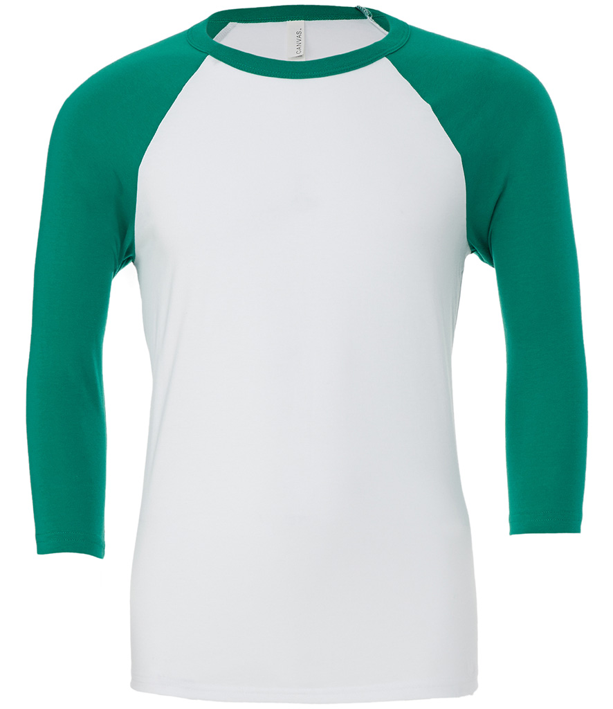 White/Kelly Green