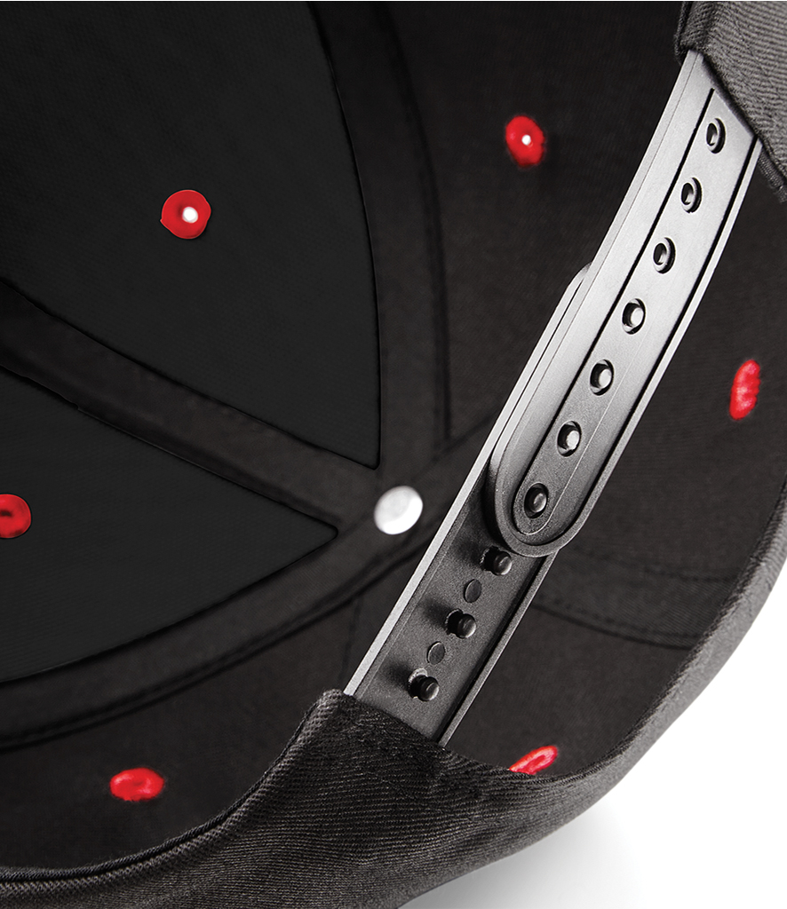 Beechfield 5 Panel Contrast Snapback view 3