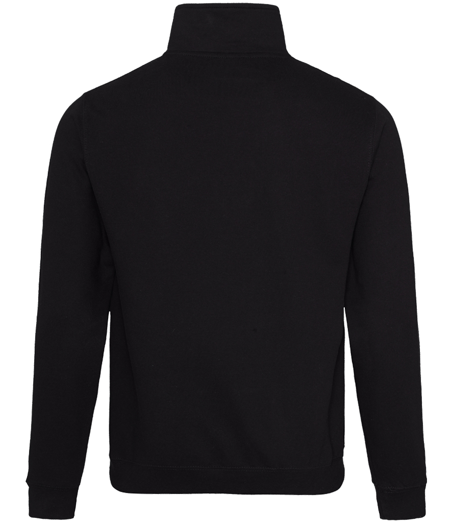 AWDis Sophomore Zip Neck Sweatshirt view 2
