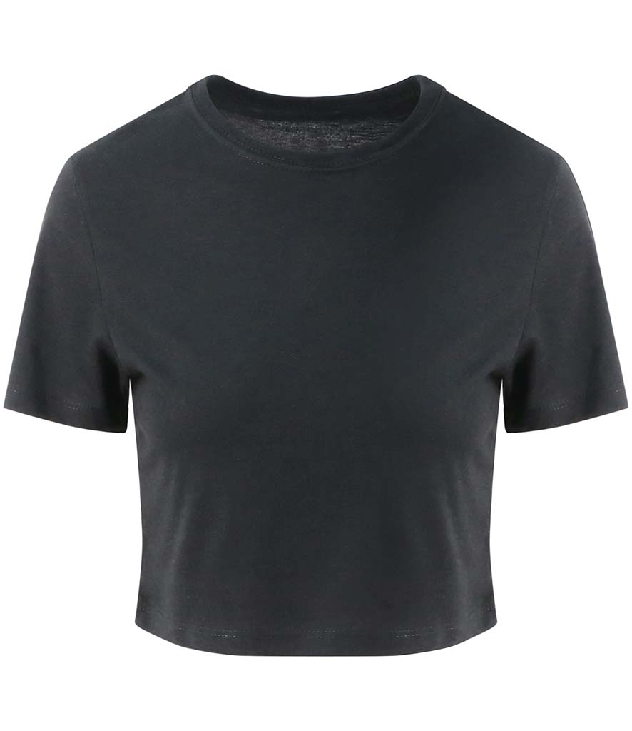 AWDis Ladies Tri-Blend Cropped T-Shirt view 1