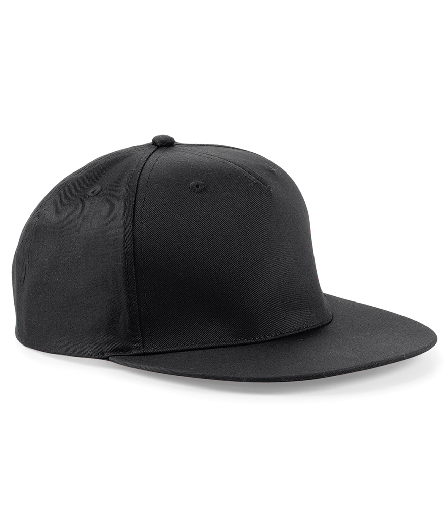 Beechfield 5 Panel Snapback Rapper Cap view 1