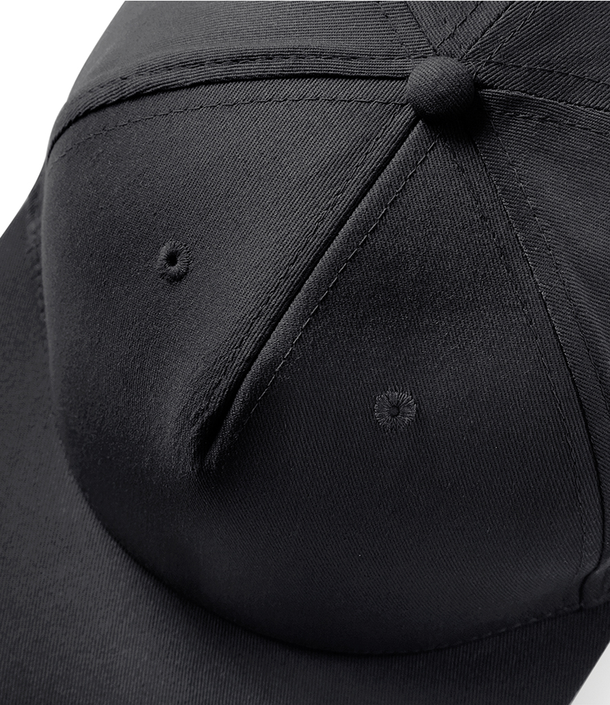Beechfield 5 Panel Snapback Rapper Cap view 2