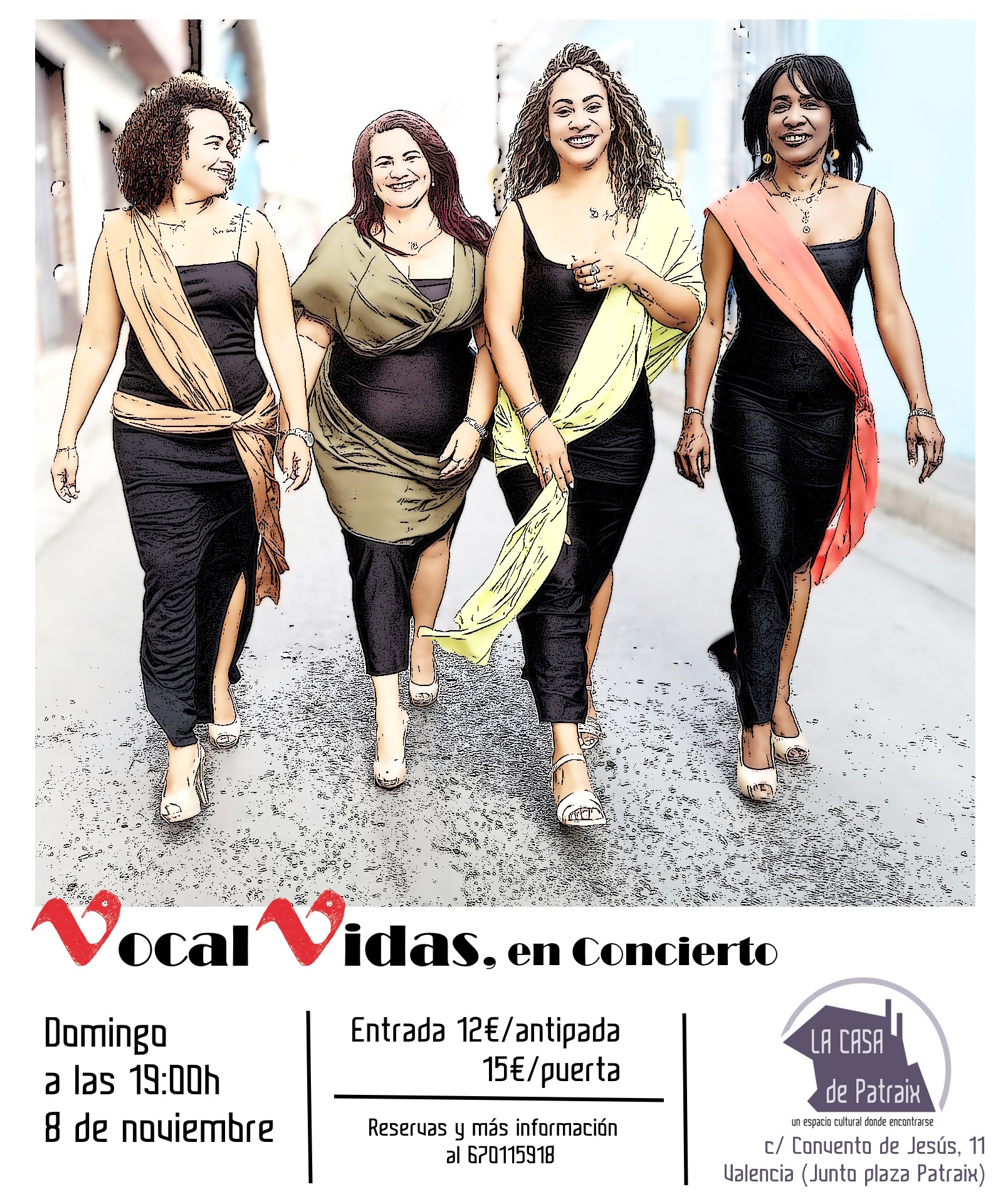 Vocal Vidas en concert a La Casa de Patraix