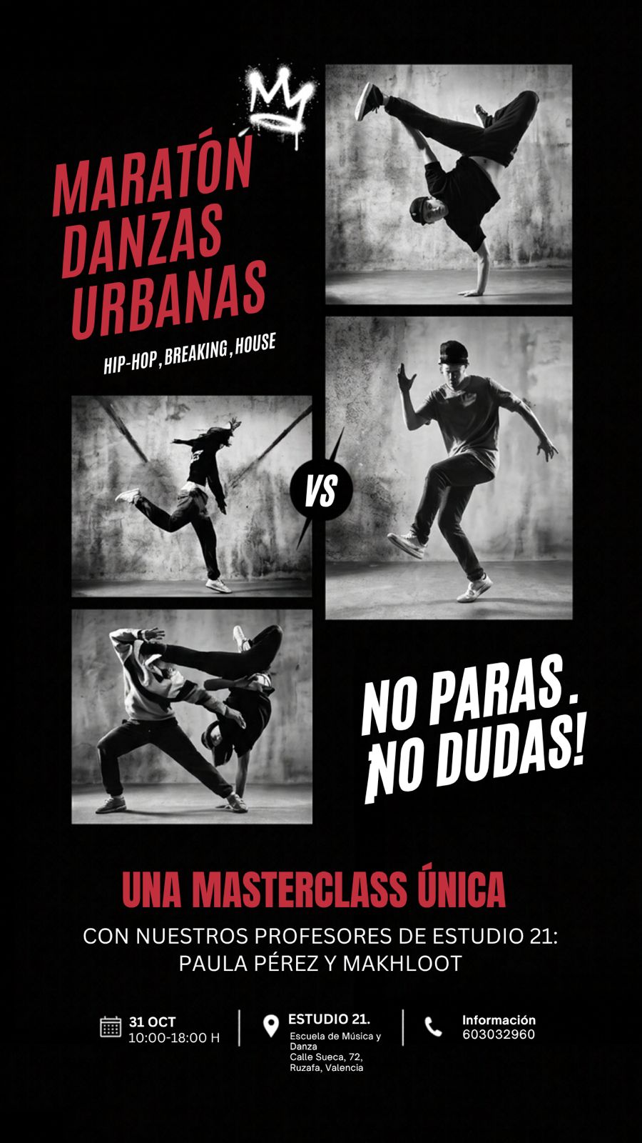 Maratón de danses urbanes a València