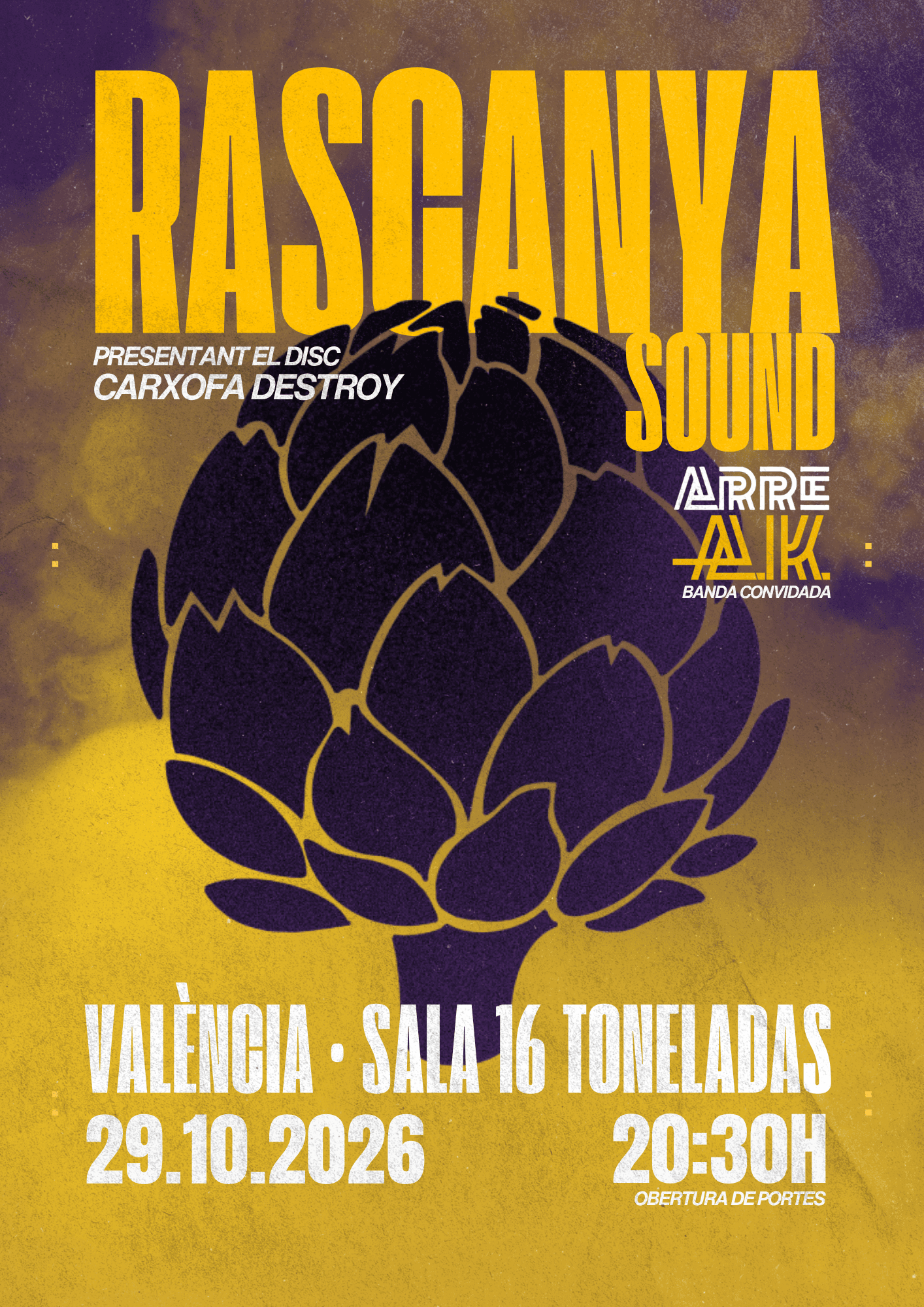 Rascanya Sound y Arre Ak en 16 Toneladas