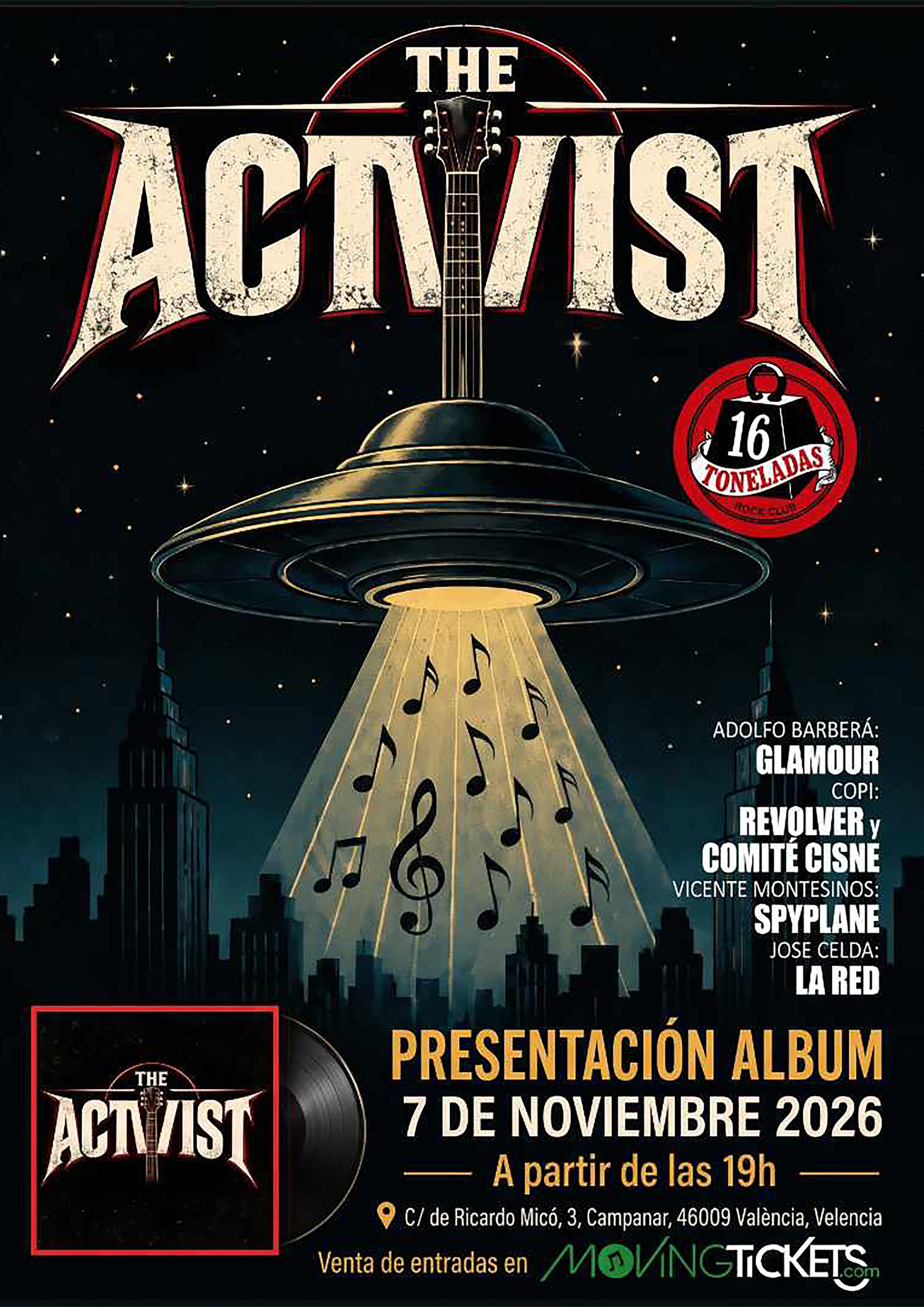 The Activist al 16 Toneladas