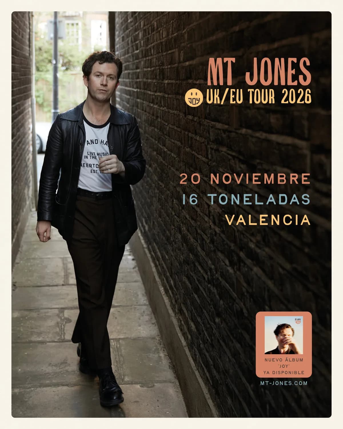 Concierto de MT Jones en 16 Toneladas