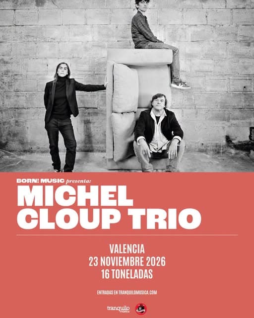 Michel Cloup Trio at 16 Toneladas