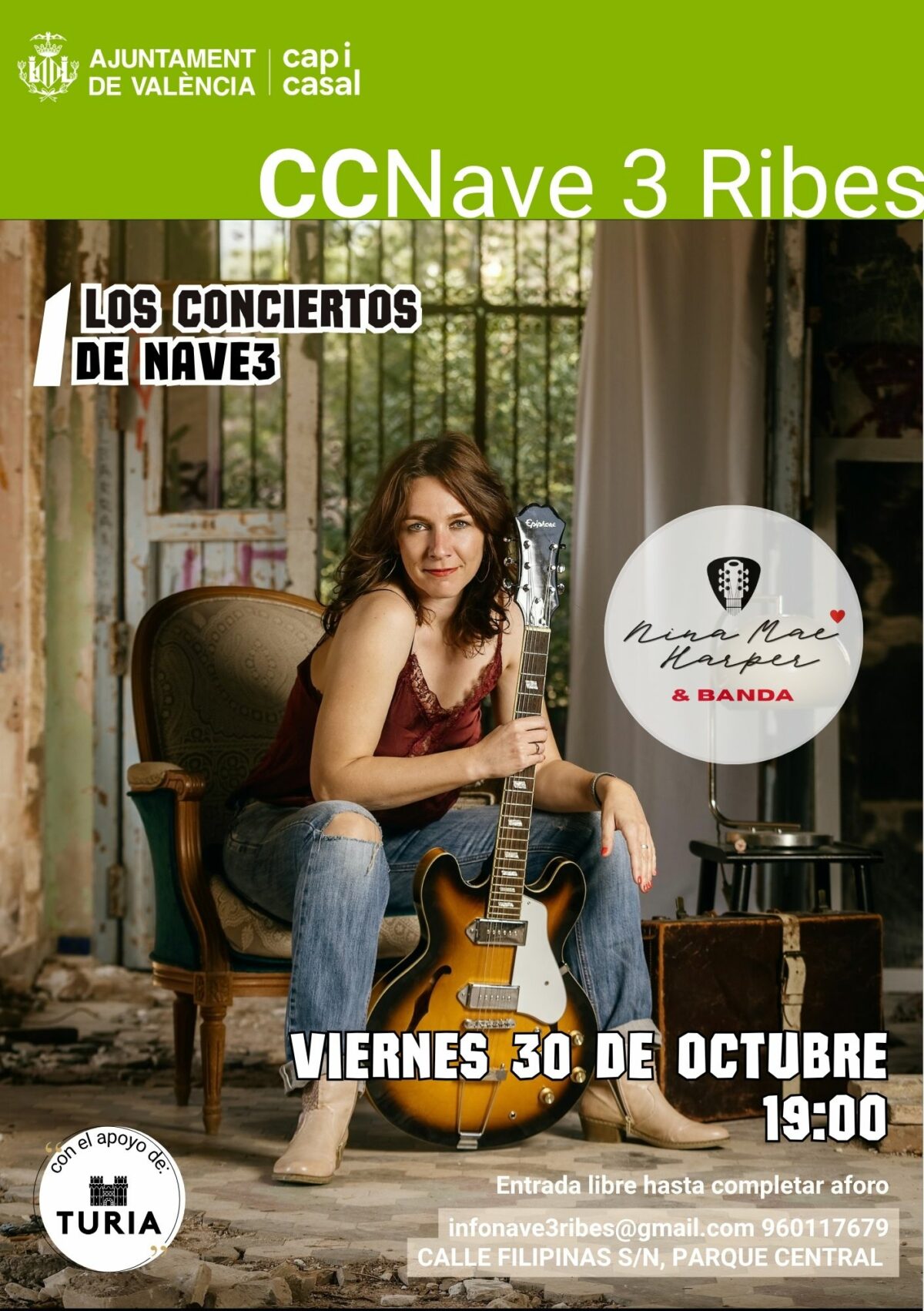 Nina Mae Harper a CC Nave3 Ribes